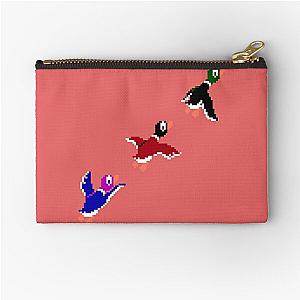 Duck Hunt Ducks Sprite Zipper Pouch