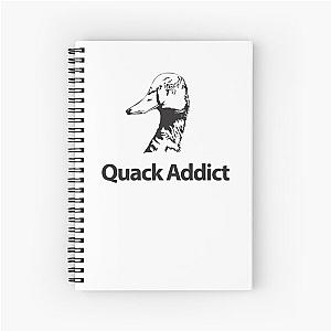 Quack Addict Duck Hunt Spiral Notebook