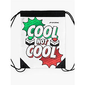 Dud Perfect Cool Not Cool White Large Useless Madala Drawstring Bag Premium Merch Store