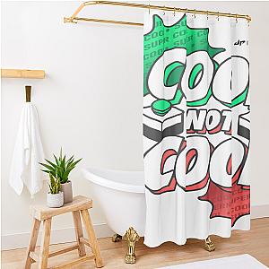 Dud Perfect Cool Not Cool White Large Useless Madala Shower Curtain Premium Merch Store