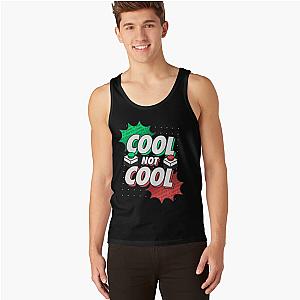 Dud Perfect Cool Not Cool White Large Useless Madala Tank Tops Premium Merch Store