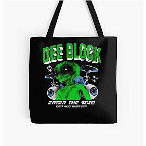 Duke Dennis Merch Duke Dennis Dee Block Alien T-Shirt Hoodie For Men Youth Kids All Over Print Tote Bag