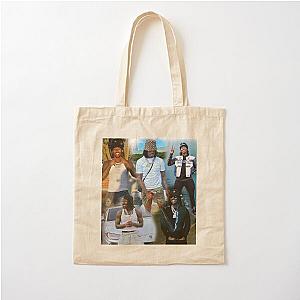 Duke Dennis Collage  Cotton Tote Bag