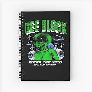 Duke Dennis Merch Duke Dennis Dee Block Alien T-Shirt Hoodie For Men Youth Kids Spiral Notebook