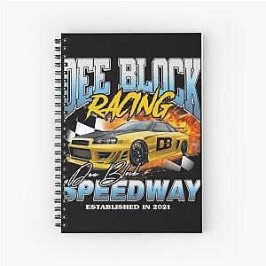 Duke Dennis Merch Duke Dennis Dee Block Speedway Graphic T-Shirt Hoodie For Men Youth Tee Spiral Notebook