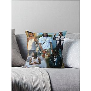 Duke Dennis Collage  Throw Pillow