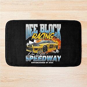 Duke Dennis Merch Duke Dennis Dee Block Speedway Graphic T-Shirt Hoodie For Men Youth Tee Bath Mat