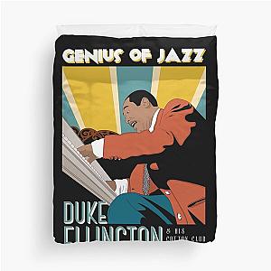 Duke Ellington Jazz Poster  Duvet Cover