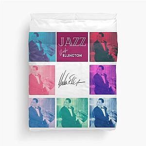 Jazz music legends - Duke Ellington Duvet Cover