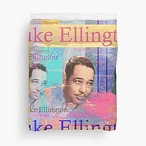 elegant Duke Ellington portrait, jazz Duvet Cover