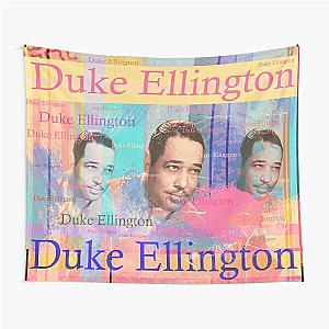 elegant Duke Ellington portrait, jazz Tapestry