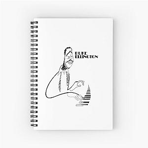 Duke Ellington Funny drawing Spiral Notebook