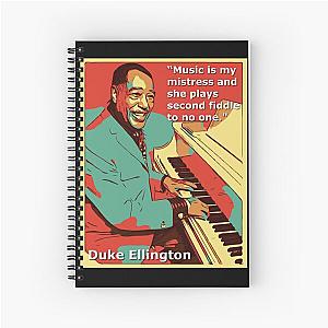 Duke Ellington Spiral Notebook