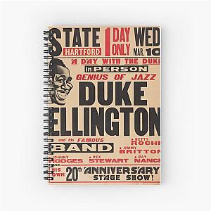 Duke Ellington Genius of Jazz Spiral Notebook