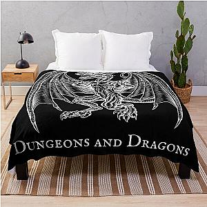 Dungeons and Dragons Design Throw Blanket