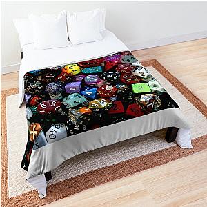 Play Gaming Dice Gamer Role Play Dungeons & Dragons Comforter