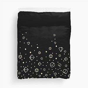 Dungeons & Dragons Dice Pattern Duvet Cover