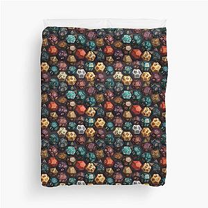 Dungeons and dragons dice inspired pattern series 3 Duvet Cover