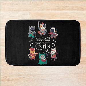 Dungeons and Cats 2.0 Bath Mat