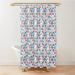 Dungeons and Dragons dice print Shower Curtain