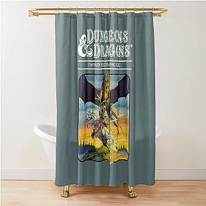 Dungeons & Dragons Expert Set artwork Shower Curtain