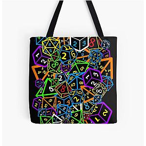 D&D (Dungeons and Dragons) - This is how I roll! All Over Print Tote Bag