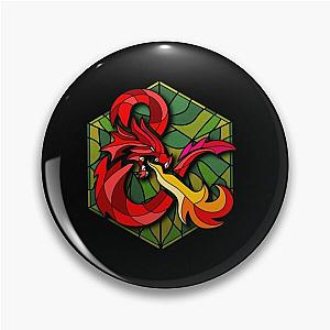 Dungeons And Dragons T-ShirtDungeons and Dragons Stained Glass Pin