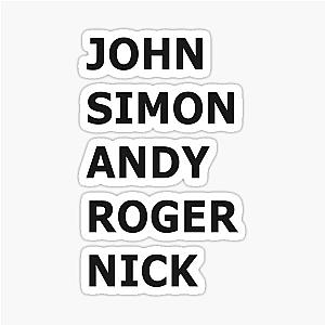 Duran Lineup Sticker