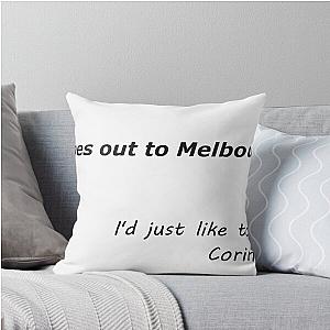 Silly Duran Throw Pillow