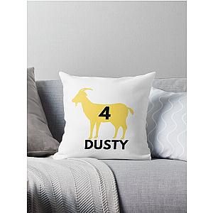 Dusty the Goat - 4 Dustin Martin Throw Pillow