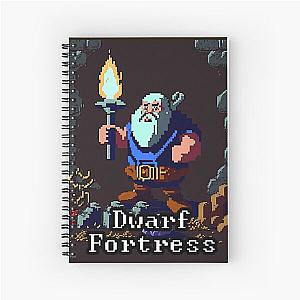 Zerg Fortress Dwarf Dwarf Fortress - Artwork by Pitasso Spiral Notebook