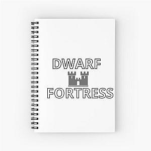 Dwarf Fortress - Because losing is fun Sticker Spiral Notebook