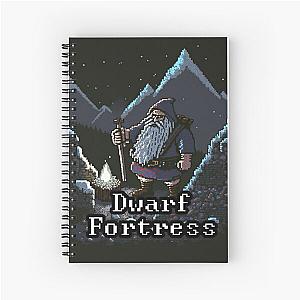 Zerg Fortress Dwarf Dwarf Fortress - Artwork 3 by Pitasso Spiral Notebook