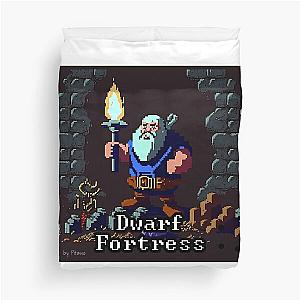 Zerg Fortress Dwarf Dwarf Fortress - Artwork by Pitasso Duvet Cover