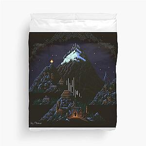 Zerg Fortress Dwarf Dwarf Fortress - Artwork 5 by Pitasso Duvet Cover