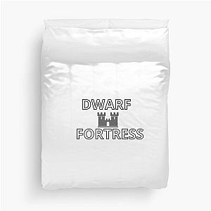 Dwarf Fortress - Because losing is fun Sticker Duvet Cover