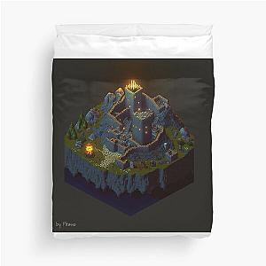 Zerg Fortress Dwarf Dwarf Fortress - Artwork 9 by Pitasso Duvet Cover