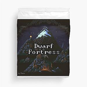 Zerg Fortress Dwarf Dwarf Fortress - Artwork 6 by Pitasso Duvet Cover