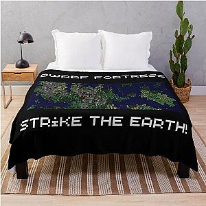 Strike the earth! Dwarf Fortress map  Throw Blanket