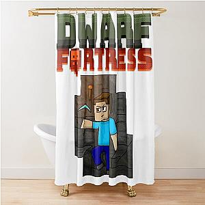 Dwarf fortress Shower Curtain