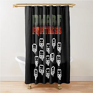 dwarf fortress Shower Curtain