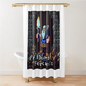 Zerg Fortress Dwarf Dwarf Fortress - Artwork by Pitasso Shower Curtain