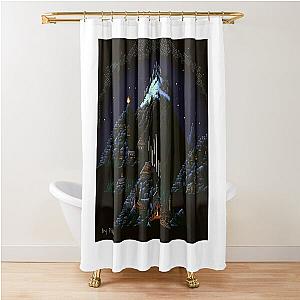 Zerg Fortress Dwarf Dwarf Fortress - Artwork 5 by Pitasso Shower Curtain