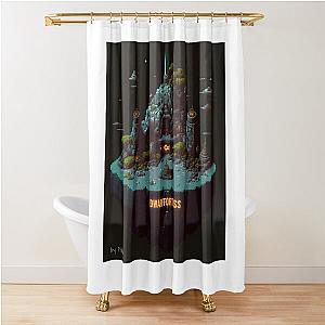 Zerg Fortress Dwarf Dwarf Fortress - Artwork 8 by Pitasso Shower Curtain