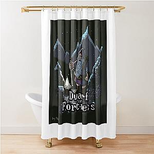 Zerg Fortress Dwarf Dwarf Fortress - Artwork 3 by Pitasso Shower Curtain