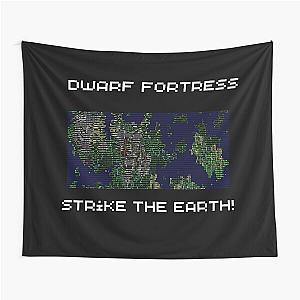 Strike the earth! Dwarf Fortress map  Tapestry