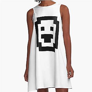 Dwarf Fortress Black  A-Line Dress