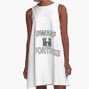 Dwarf Fortress - Because losing is fun Sticker A-Line Dress