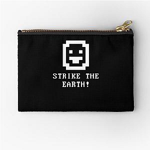 Strike the earth! - Dwarf Fortress Zipper Pouch