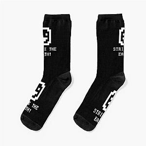 Strike the earth! - Dwarf Fortress Socks